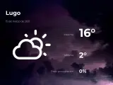 El tiempo en Lugo: previsión para hoy lunes 15 de marzo de 2021