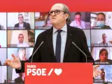 El portavoz socialista en la Asamblea de Madrid y candidato a la Presidencia de la Comunidad, Ángel Gabilondo.