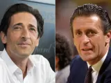 Adrien Brody y Pat Riley