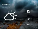 El tiempo en Palencia: previsión para hoy martes 23 de marzo de 2021