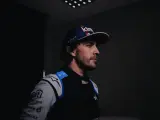 Fernando Alonso, en la presentación del Alpine F1 Team.