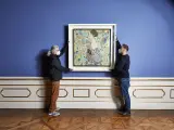 La 'Dama del abanico' de Klimt en el Museo Belvedere.