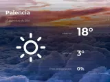 El tiempo en Palencia: previsión para hoy sábado 27 de marzo de 2021