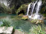Gorg del Mol&iacute; dels Murris, la cascada de La Garrotxa.