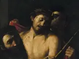 Detalle del posible Caravaggio, que representa un ecce homo.