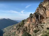 Ruta El Saltillo, en Canillas de Aceituno, M&aacute;laga.