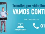 Archivo - El Ayuntamiento de Pamplona pone en marcha un nuevo servicio de atención por videollamada para realizar trámites