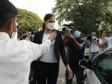 Caroline Jurie detenida por la policía de Sri Lanka