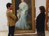 Llega al Museo de Bellas Artes de València el retrato de Isabel Bru pintado por Sorolla
