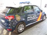 Imagen de un vehículo de la Policía Nacional