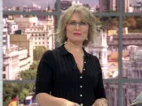 La reputada periodista María Rey al frente de '120 minutos', uno de los formatos de más éxito de Telemadrid.