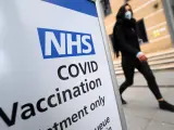 Un centro de vacunación contra la covid-19 en Londres, Reino Unido.
