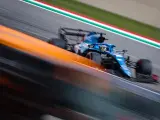 Fernando Alonso, en Imola