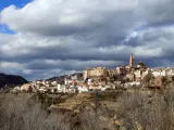 Vista del municipio de Chelva, en Valencia.