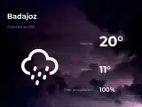 El tiempo en Badajoz: previsión para hoy miércoles 21 de abril de 2021