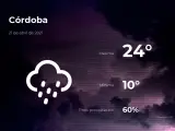 El tiempo en Córdoba: previsión para hoy miércoles 21 de abril de 2021
