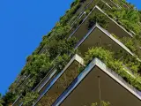 edificio verde