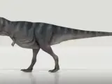 Imagen en 3D de cómo caminaría un T-Rex.