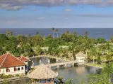 Panorama de Tirta Gangga, el Palacio de Agua de Bali.