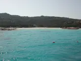 Playa Rosa en la isla de Budelli, Cerde&ntilde;a, Italia.