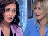 Isabel Díaz Ayuso durante su entrevista con Susanna Griso.