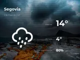 El tiempo en Segovia: previsión para hoy domingo 2 de mayo de 2021