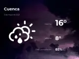 El tiempo en Cuenca: previsión para hoy lunes 3 de mayo de 2021