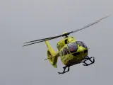 Un helicóptero medicalizado.