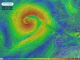 Una ciclogénesis explosiva dará lugar a una profunda borrasca atlántica en los próximos días.