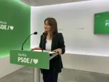 Verónica Pérez asegura que el "conjunto del PSOE" está "centrado en los problemas" de la ciudadanía