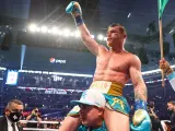 El boxeador mexicano Canelo Álvarez.