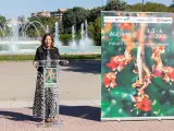 La consejera de Servicios Públicos y Movilidad, Natalia Chueca, presenta ZGZ FLORECE, un gran evento alrededor del mundo de las flores que se celebrará en el Parque Grande José Antonio Labordeta los días 4, 5 y 6 de