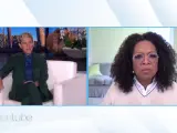 Ellen DeGeneres con Oprah reflexionando sobre el final de su programa