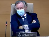 López del Hierro, marido de Cospedal, en la comisión del COngreso.