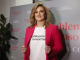 Carlota Corredera en la presentación de un libro.