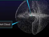 Imagen artística de la nube de Oort.