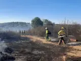 Sucesos.- Estabilizado un incendio declarado en Castilblanco de los Arroyos