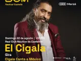 Diego El Cigala actuarà el 22 d'agost