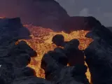 Erupción del volcán Fagradalsfjall.
