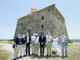 El Ayuntamiento de Alicante e Interior avanzan en la cesión de la Torre de Tabarca para uso museístico y medioambiental