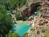 Las Chorreras del Cabriel en Cuenca.