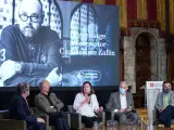 Editores y amigos de Carlos Ruiz Zafón le recuerdan en un homenaje en Barcelona