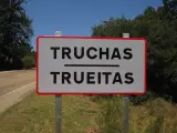 Entrada a Truchas (Le&oacute;n)
