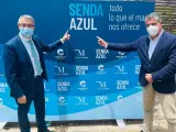 El alcalde destaca el potencial de Nerja para acoger los primeros proyectos de la Senda Azul