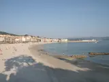 Playa de Sanxenxo, en Pontevedra.