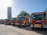 La Diputación destina seis camiones para los bomberos de Alcalá, Arahal, Carmona, Mairena, Morón y Utrera