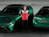 Kimi Raikkonen prueba el Alfa Romeo Giulia GTA.