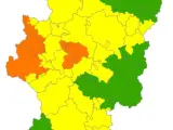 Alerta naranja de peligro de incendios forestales en varias zonas de Aragón