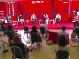 Lastra participa en un acto feminista del PSOE en Granada