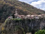 Castellfollit de la Roca, Girona, Cataluña.